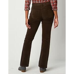 St John Sport Brown Straight Leg Pants Women's Size 6 cotton/spandex